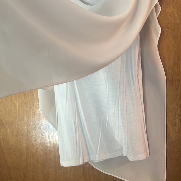White, Flowy, Top! - Picture 2 of 3